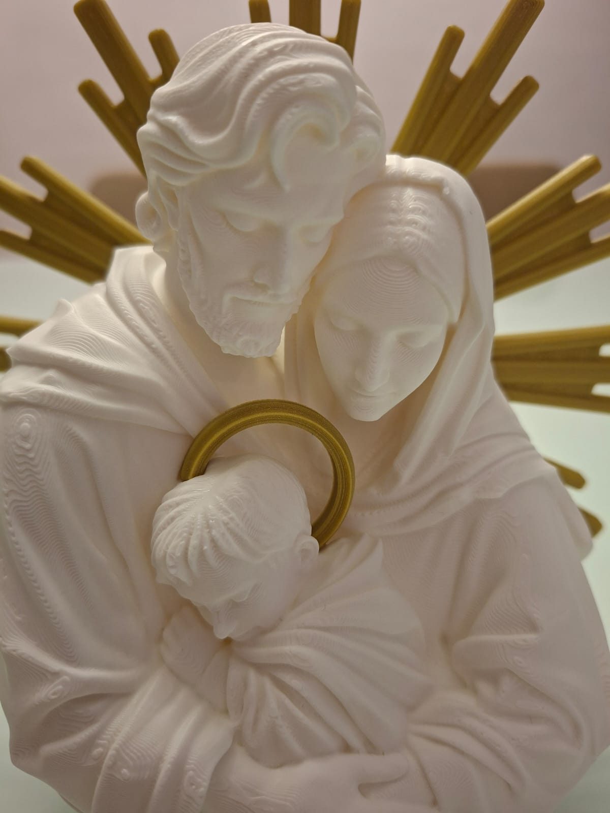 Sagrada Família 3D – Imagem Religiosa 18 cm