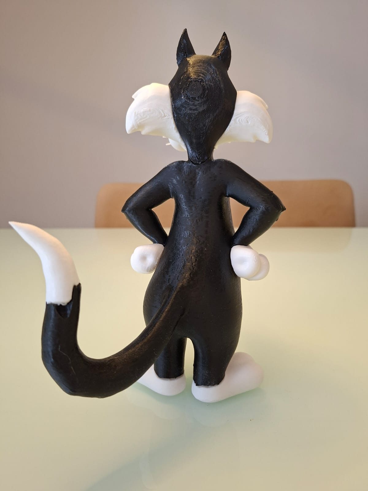 Frajola 24 cm – Boneco Colecionável 3D Totalmente Colorido