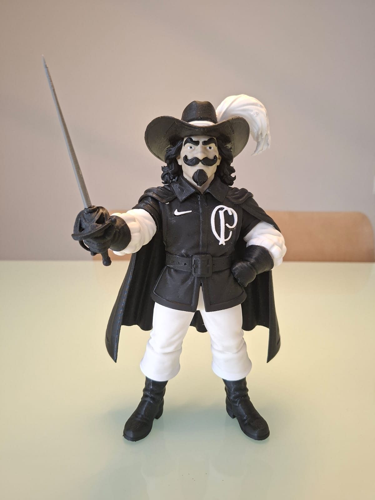 Mascote Mosqueteiro do Corinthians