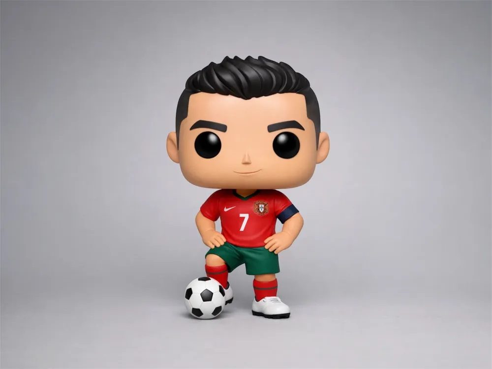 CRISTIANO RONALDO FUNKO - P/COLORIR