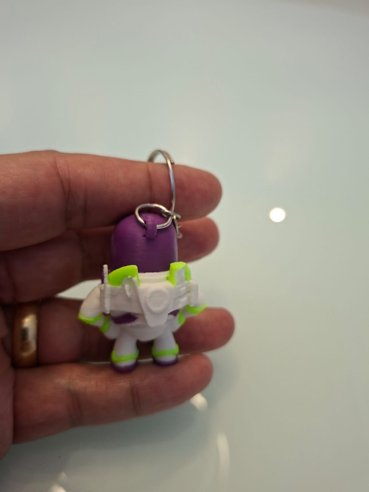 Chaveiro Buzz Lightyear 3D Colorido – Toy Story