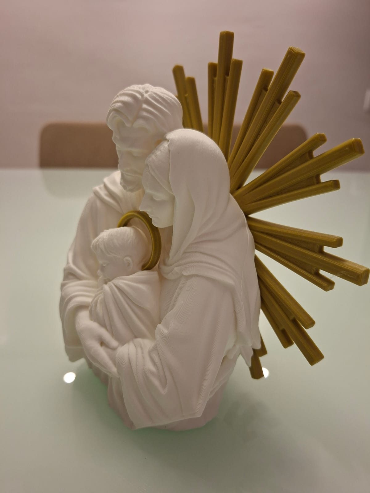 Sagrada Família 3D – Imagem Religiosa 18 cm