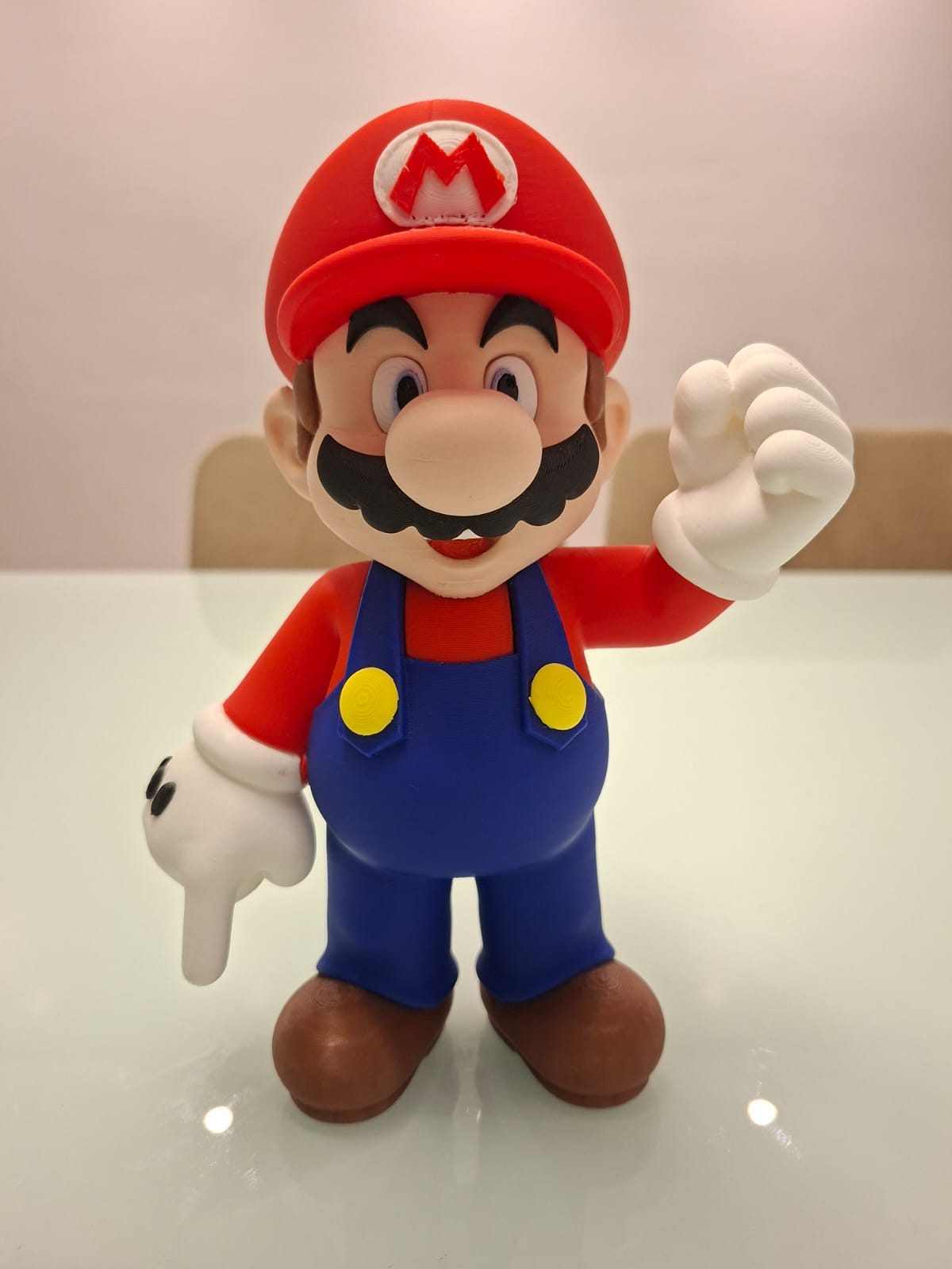 Super Mario 3D Colorido 23cm Boneco Colecionável