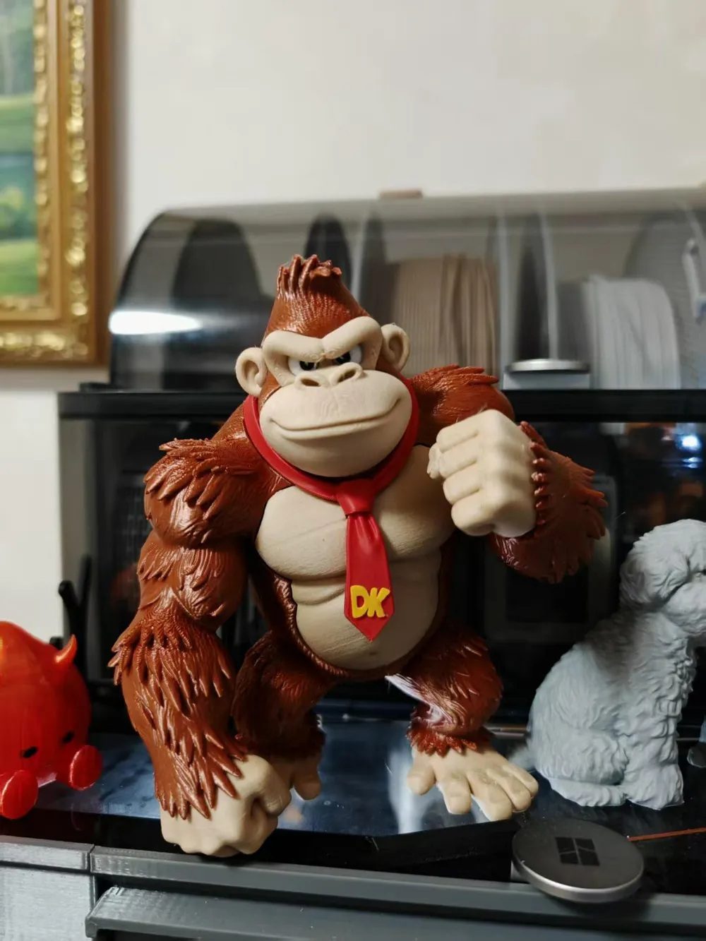 Donkey Kong 20 cm – Boneco Colecionável Colorido