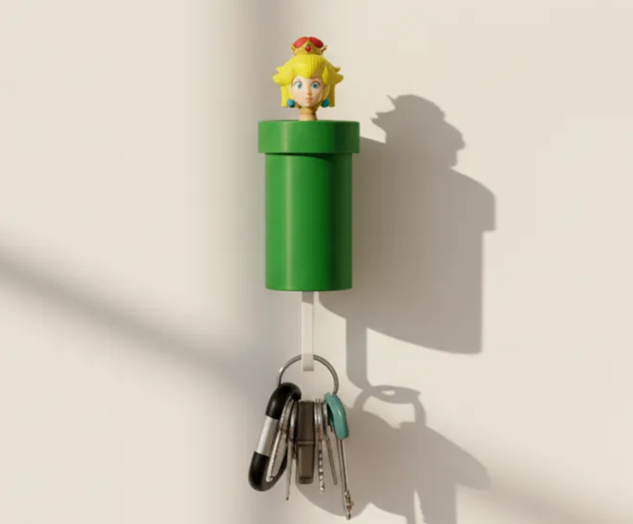 Porta Chave Super Mario - Princesa