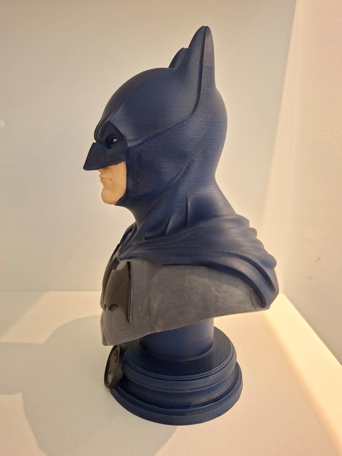 Busto Batman 3D 25 cm – Pintado à Mão