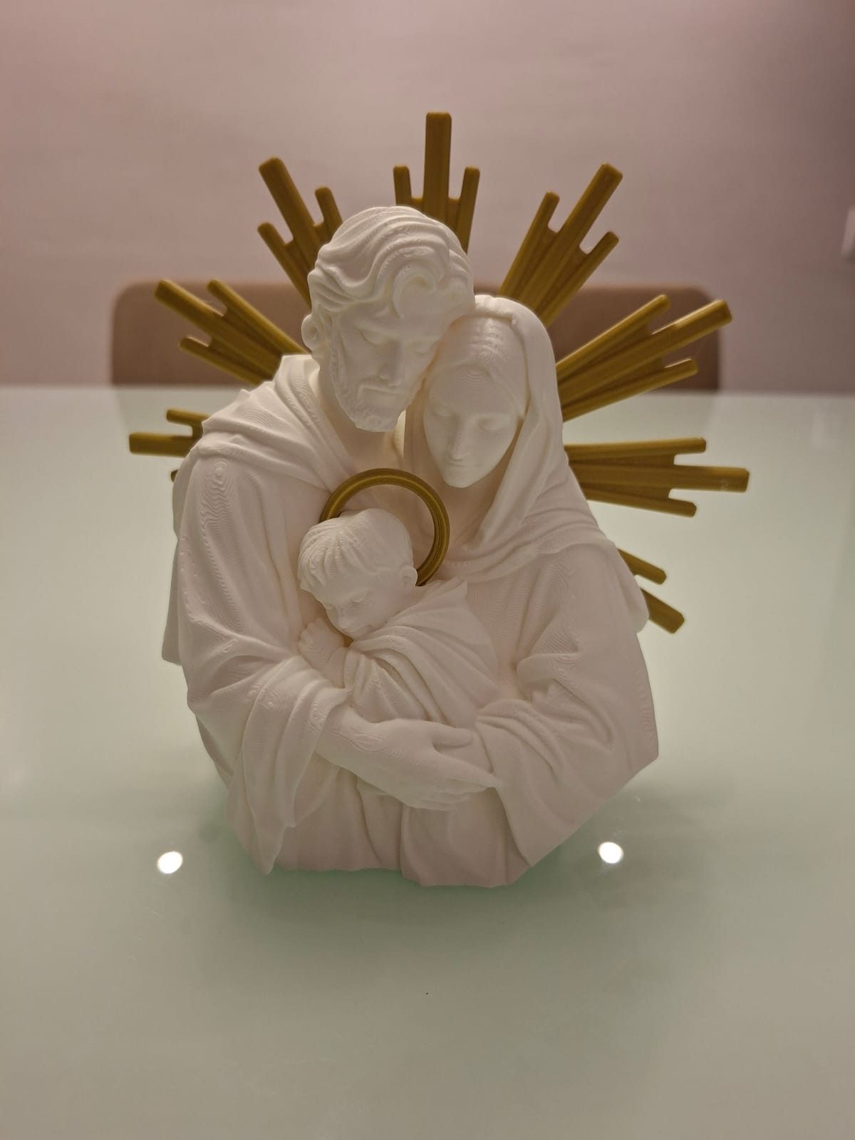 Sagrada Família 3D – Imagem Religiosa 18 cm