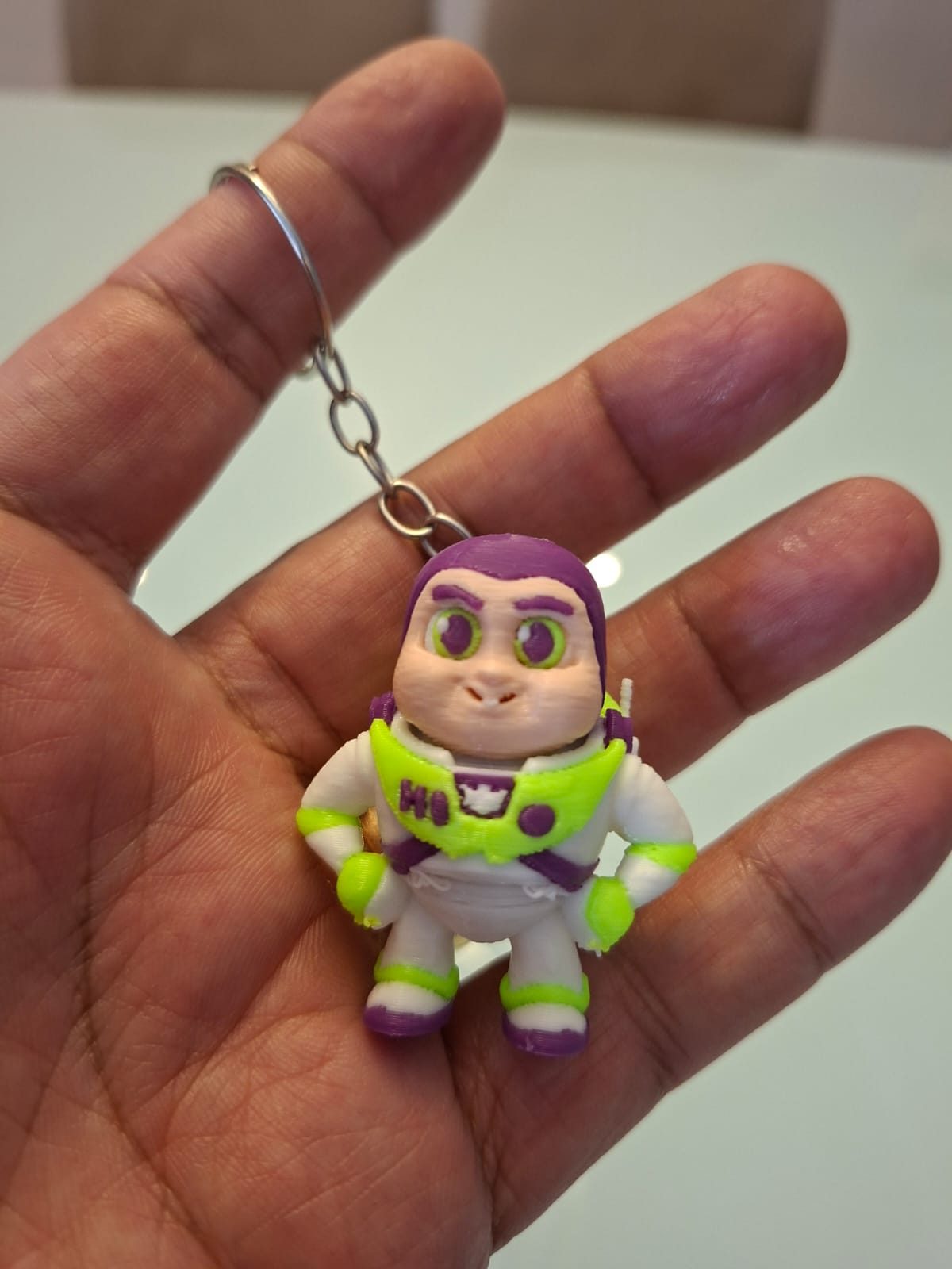 Chaveiro Buzz Lightyear 3D Colorido – Toy Story