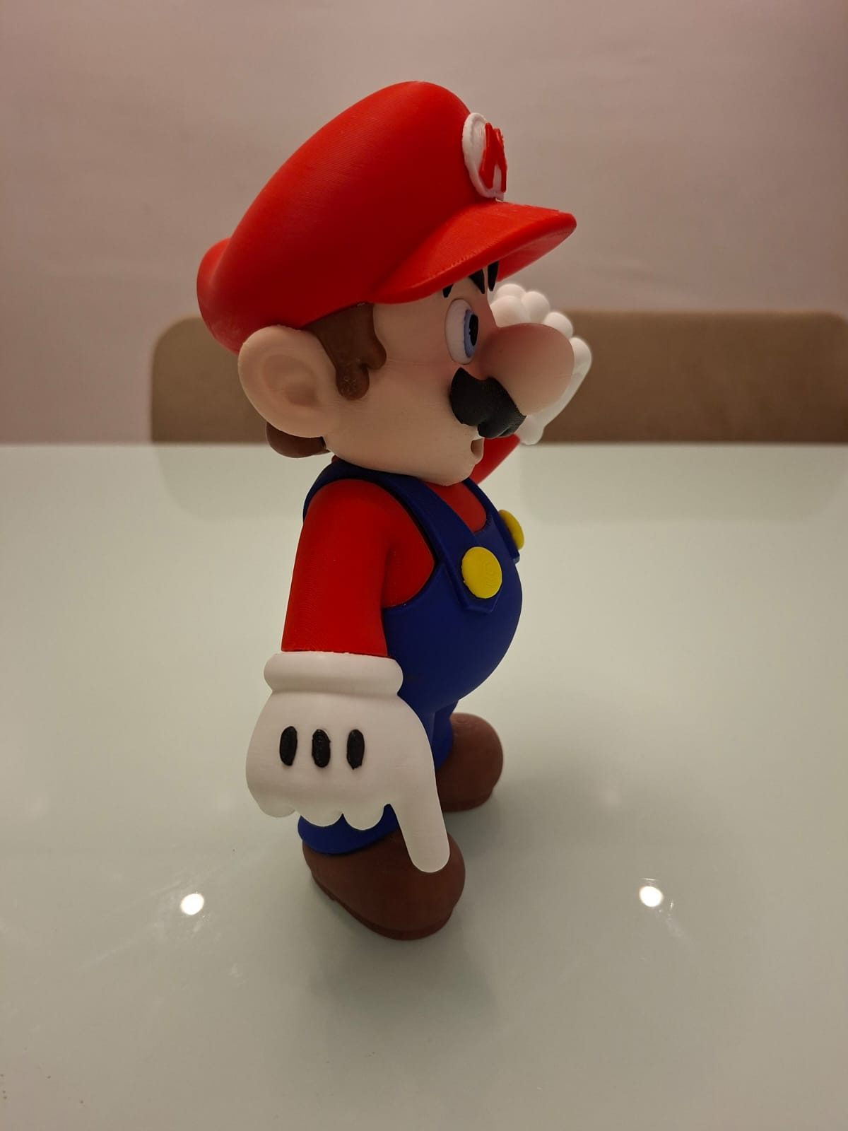 Super Mario 3D Colorido 23cm Boneco Colecionável